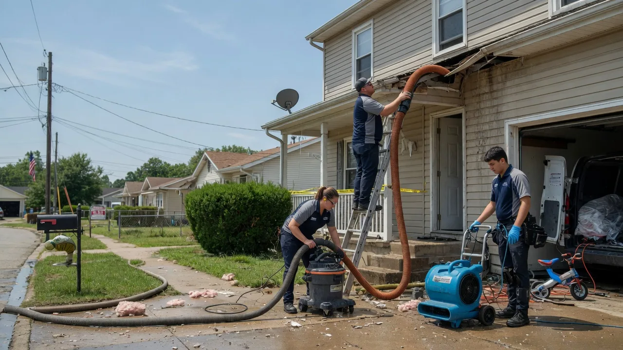 Water Damage Restoration in Depauw, IN near me
